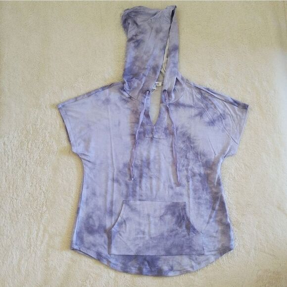 Workshop Republic Clothing Tops - Workshop Republic Clothing Lilac💜Tie Dye☮️Hoodie